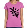 Montangelo Women's Heavy Cotton 100% Cotton T Shirt Thumbnail