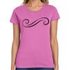 Montangelo Women's Heavy Cotton 100% Cotton T Shirt Thumbnail