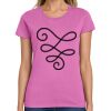Montangelo Women's Heavy Cotton 100% Cotton T Shirt Thumbnail