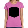 Montangelo Women's Heavy Cotton 100% Cotton T Shirt Thumbnail