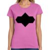 Montangelo Women's Heavy Cotton 100% Cotton T Shirt Thumbnail