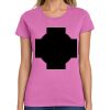 Montangelo Women's Heavy Cotton 100% Cotton T Shirt Thumbnail