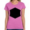 Montangelo Women's Heavy Cotton 100% Cotton T Shirt Thumbnail