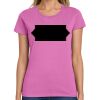 Montangelo Women's Heavy Cotton 100% Cotton T Shirt Thumbnail