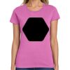 Montangelo Women's Heavy Cotton 100% Cotton T Shirt Thumbnail