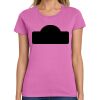 Montangelo Women's Heavy Cotton 100% Cotton T Shirt Thumbnail