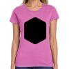 Montangelo Women's Heavy Cotton 100% Cotton T Shirt Thumbnail