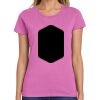 Montangelo Women's Heavy Cotton 100% Cotton T Shirt Thumbnail