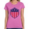 Montangelo Women's Heavy Cotton 100% Cotton T Shirt Thumbnail