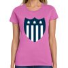 Montangelo Women's Heavy Cotton 100% Cotton T Shirt Thumbnail