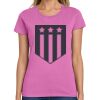 Montangelo Women's Heavy Cotton 100% Cotton T Shirt Thumbnail