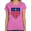 Montangelo Women's Heavy Cotton 100% Cotton T Shirt Thumbnail