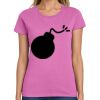 Montangelo Women's Heavy Cotton 100% Cotton T Shirt Thumbnail