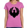Montangelo Women's Heavy Cotton 100% Cotton T Shirt Thumbnail
