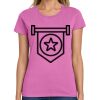 Montangelo Women's Heavy Cotton 100% Cotton T Shirt Thumbnail