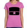 Montangelo Women's Heavy Cotton 100% Cotton T Shirt Thumbnail