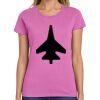 Montangelo Women's Heavy Cotton 100% Cotton T Shirt Thumbnail