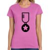 Montangelo Women's Heavy Cotton 100% Cotton T Shirt Thumbnail