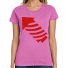 Montangelo Women's Heavy Cotton 100% Cotton T Shirt Thumbnail