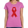 Montangelo Women's Heavy Cotton 100% Cotton T Shirt Thumbnail