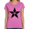 Montangelo Women's Heavy Cotton 100% Cotton T Shirt Thumbnail