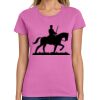 Montangelo Women's Heavy Cotton 100% Cotton T Shirt Thumbnail