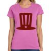 Montangelo Women's Heavy Cotton 100% Cotton T Shirt Thumbnail