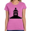 Montangelo Women's Heavy Cotton 100% Cotton T Shirt Thumbnail