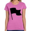 Montangelo Women's Heavy Cotton 100% Cotton T Shirt Thumbnail