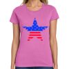 Montangelo Women's Heavy Cotton 100% Cotton T Shirt Thumbnail