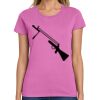 Montangelo Women's Heavy Cotton 100% Cotton T Shirt Thumbnail
