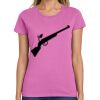 Montangelo Women's Heavy Cotton 100% Cotton T Shirt Thumbnail