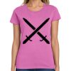 Montangelo Women's Heavy Cotton 100% Cotton T Shirt Thumbnail