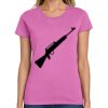 Montangelo Women's Heavy Cotton 100% Cotton T Shirt Thumbnail