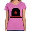 Montangelo Women's Heavy Cotton 100% Cotton T Shirt Thumbnail