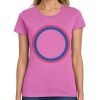Montangelo Women's Heavy Cotton 100% Cotton T Shirt Thumbnail