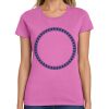 Montangelo Women's Heavy Cotton 100% Cotton T Shirt Thumbnail