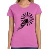 Montangelo Women's Heavy Cotton 100% Cotton T Shirt Thumbnail