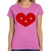 Montangelo Women's Heavy Cotton 100% Cotton T Shirt Thumbnail