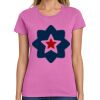 Montangelo Women's Heavy Cotton 100% Cotton T Shirt Thumbnail
