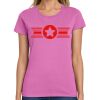 Montangelo Women's Heavy Cotton 100% Cotton T Shirt Thumbnail