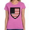 Montangelo Women's Heavy Cotton 100% Cotton T Shirt Thumbnail