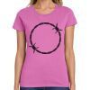 Montangelo Women's Heavy Cotton 100% Cotton T Shirt Thumbnail