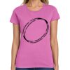 Montangelo Women's Heavy Cotton 100% Cotton T Shirt Thumbnail