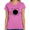 Montangelo Women's Heavy Cotton 100% Cotton T Shirt Thumbnail