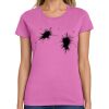 Montangelo Women's Heavy Cotton 100% Cotton T Shirt Thumbnail