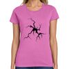 Montangelo Women's Heavy Cotton 100% Cotton T Shirt Thumbnail