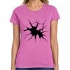 Montangelo Women's Heavy Cotton 100% Cotton T Shirt Thumbnail