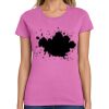 Montangelo Women's Heavy Cotton 100% Cotton T Shirt Thumbnail