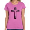 Montangelo Women's Heavy Cotton 100% Cotton T Shirt Thumbnail